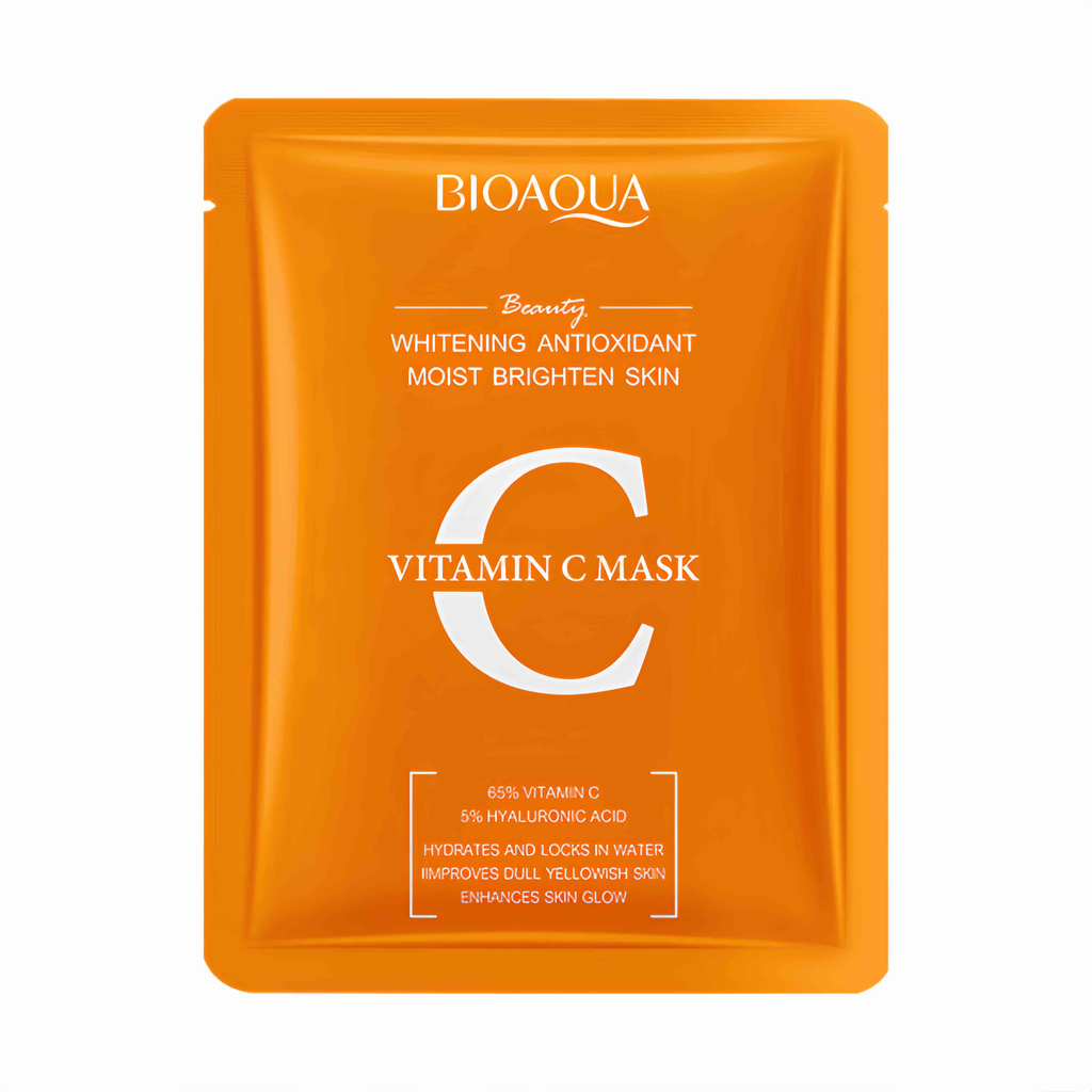 MASCARILLA EN VELO VITAMINA C BIOAQUA