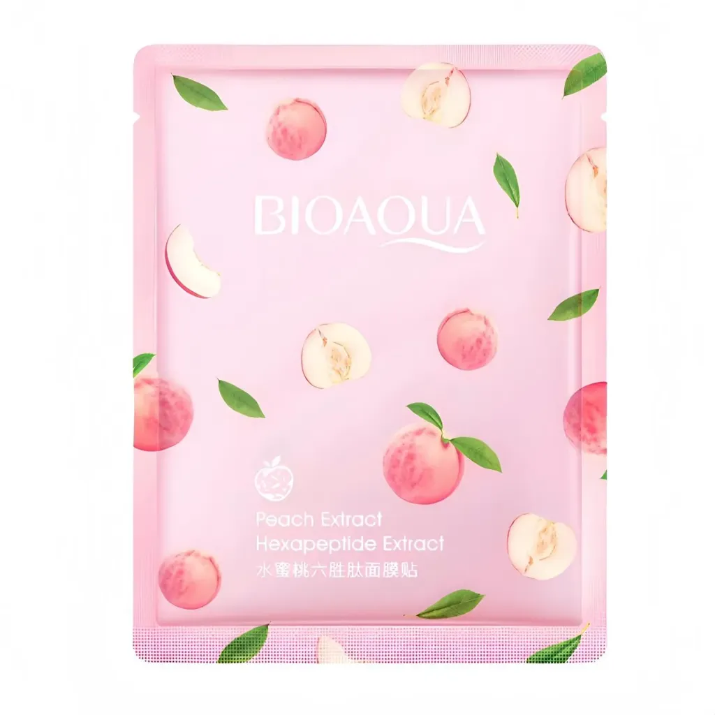 MASCARILLA EN VELO DURAZNO BIOAQUA