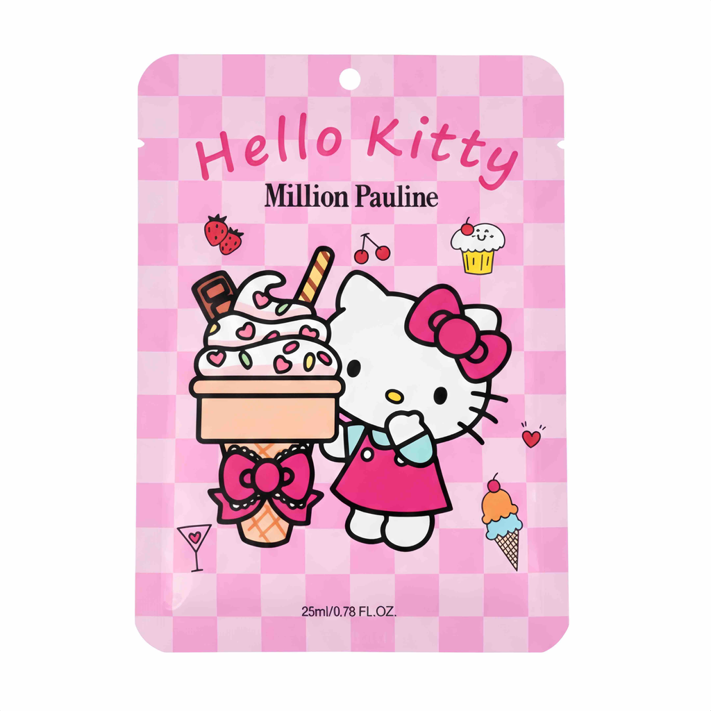 MASCARILLA EN VELO FACIAL HIDRATANTE HELLO KITTY