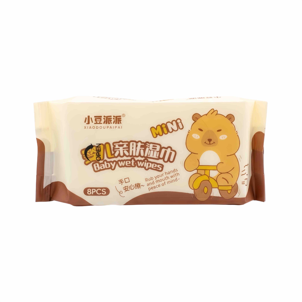 PAÑITOS HÚMEDOS DESMAQUILLANTES CAPIBARA X8 UNIDADES