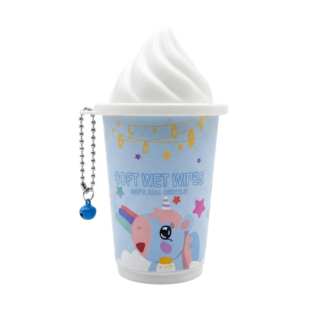 PAÑITOS HÚMEDOS HELADO CON LLAVERO