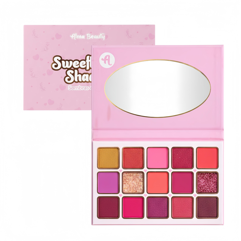 PALETA DE SOMBRAS SWEETHEART SHADES ALMA BEAUTY#