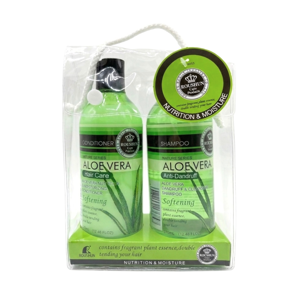 KIT DE SHAMPOO Y ACONDICIONADOR CON ALOE VERA ROUSHUN