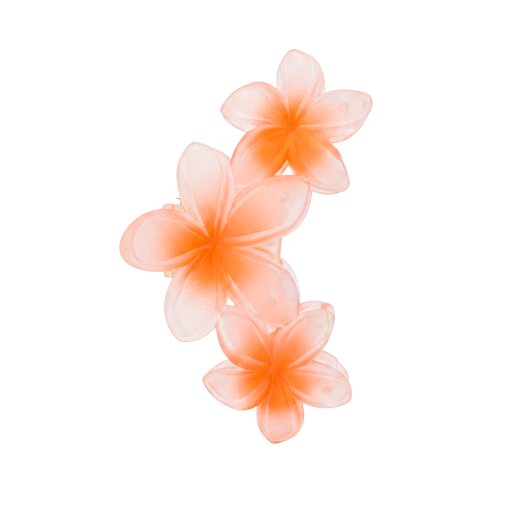 GANCHOS SUJETADORES DE CABELLO FLORAL NEÓN